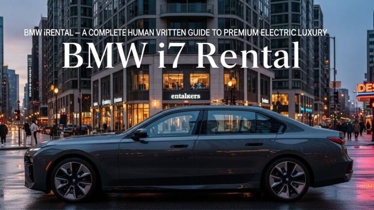 bmw i7 rental – A Complete Human-Written Guide to Premium Electric Luxury